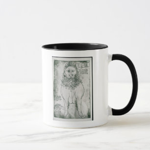 Ms Fr 19093 fol.24v Lion and Porcupine Mug