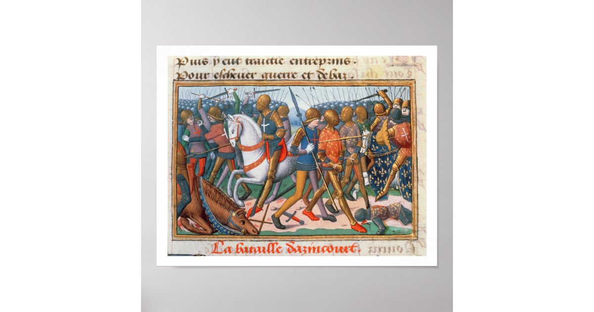 7 confirmation ms code office Battle Agincourt, The f.11 5054 Ms Fr 1415, of Poster fro 7 confirmation ms code office Battle Agincourt, The f.11 5054 Ms Fr 1415, of Poster fro