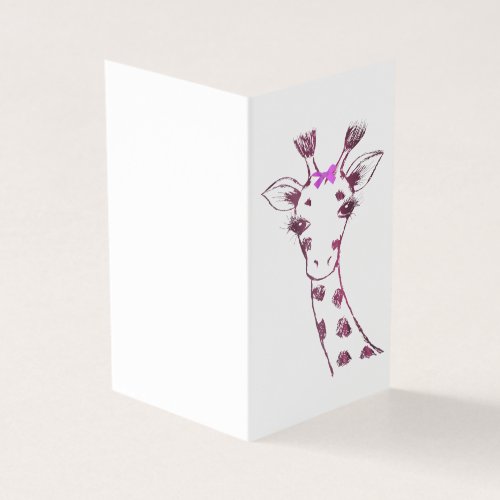 Ms Giraffe cute sarcastic design