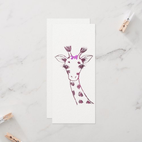 Ms Giraffe cute sarcastic design