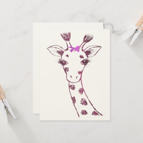 Ms Giraffe cute sarcastic design