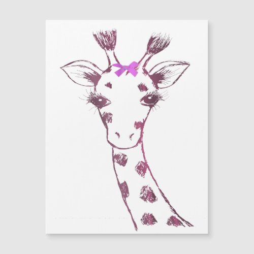 Ms Giraffe cute sarcastic design