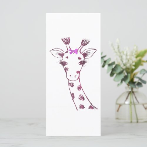 Ms Giraffe cute sarcastic design