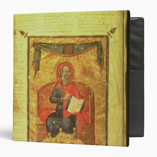 Ms Grec 2144 fol.10v Hippocrates Binder (Front/Inside)