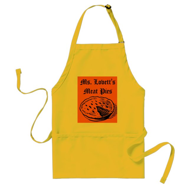 Ms. Lovett's Meat Pies Adult Apron (Front)