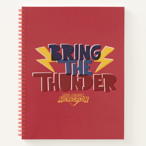 Ms Marvel  Avengercon _ Thor Bring The Thunder Notebook