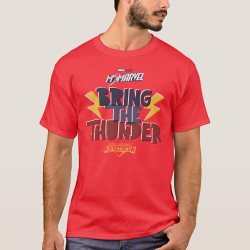 Ms Marvel  Avengercon _ Thor Bring The Thunder T_Shirt