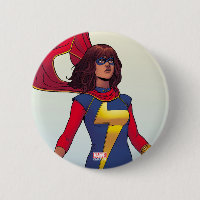 Ms. Marvel Comic #3 Pinback Button