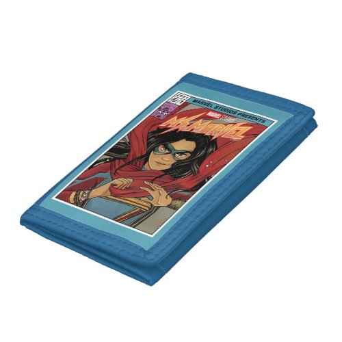 Ms Marvel  Comic Book Cover Tribute Trifold Wallet