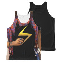 Ms. Marvel Comic Cover #1 All-Over-Print Tank Top