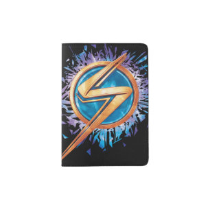 Ms. Marvel Golden Logo Passport Holder