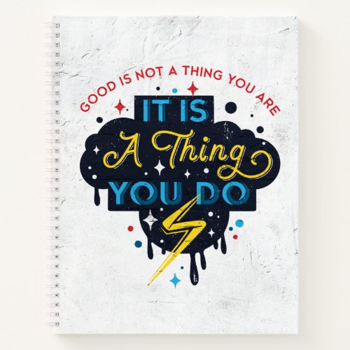 Ms Marvel  Good Is Not A Thing You Are Notebook