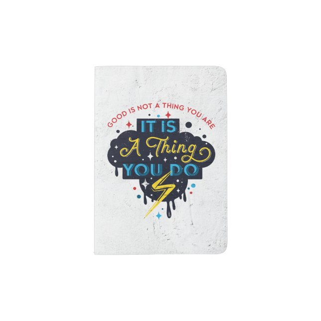 Ms. Marvel | Good Is Not A Thing You Are Passport Holder (Front)