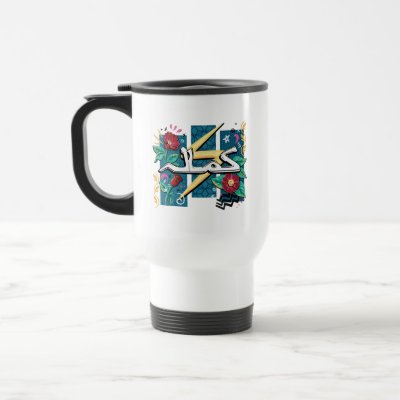Ms. Marvel | Kamala Floral Name Script Travel Mug