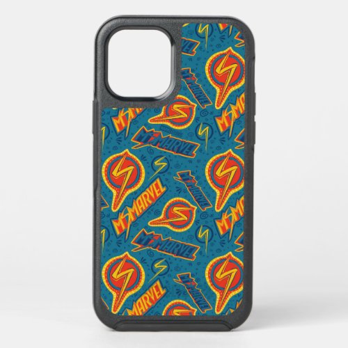 Ms Marvel  Logo Doodle Pattern OtterBox Symmetry iPhone 12 Case