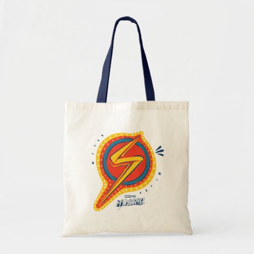 Ms Marvel  Logo Doodle Pattern Tote Bag
