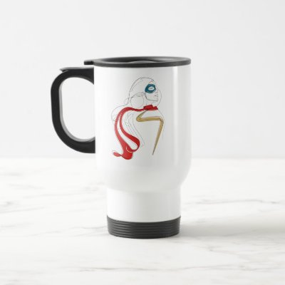 Ms. Marvel | Minimalist Single Line Drawing Travel Mug