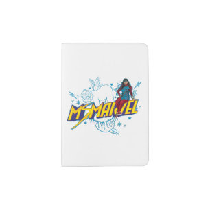 Ms. Marvel   Ms. Marvel With Sloth Baby Sketch Passport Holder