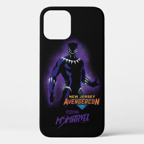Ms Marvel  New Jersey Avengercon _ Black Panther iPhone 12 Case