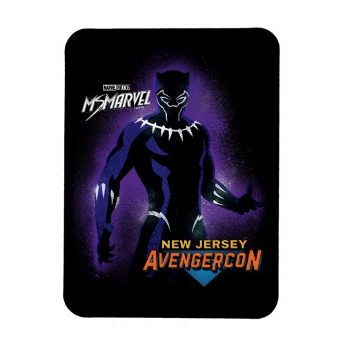 Ms Marvel  New Jersey Avengercon _ Black Panther Magnet