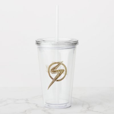 Ms. Marvel | Ornate Pattern Logo Acrylic Tumbler