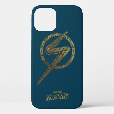 Ms. Marvel | Ornate Pattern Logo iPhone 12 Case