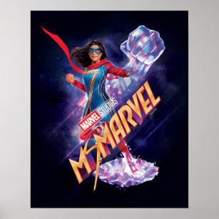 Ms Marvel Poster Posters & Prints