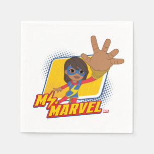 Ms. Marvel Rectangular Character Graphic Napkins