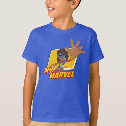 Ms Marvel Rectangular Character Graphic T_Shirt