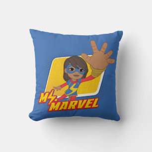 Ms. Marvel Rectangular Character Graphic Throw Pillow