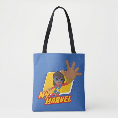 Ms Marvel Rectangular Character Graphic Tote Bag