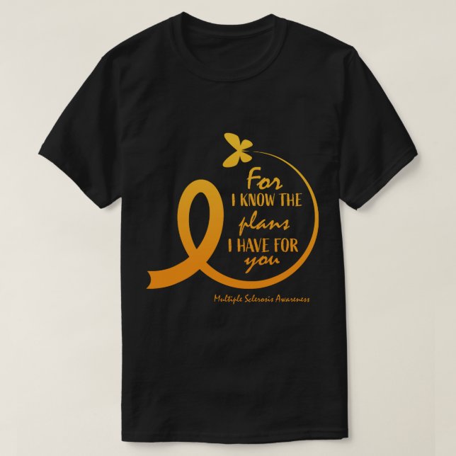 MS Multiple Sclerosis Mom Bible T-Shirt (Design Front)