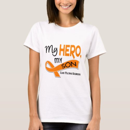 MS Multiple Sclerosis MY HERO MY SON 42 T_Shirt