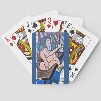 MS OROZCO IN THE STUDY POKER CARDS