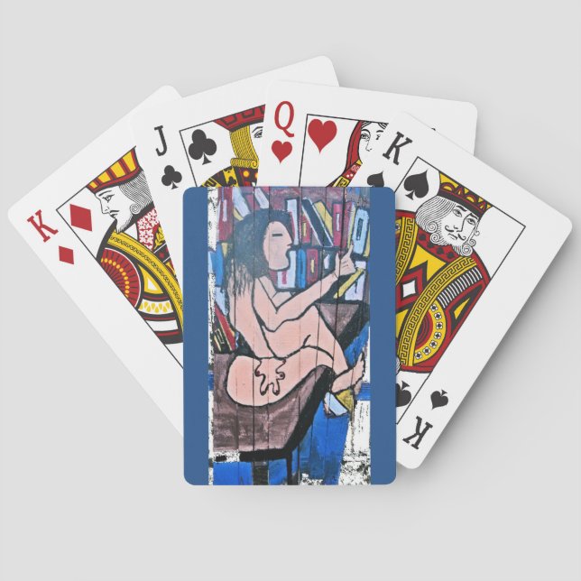 MS OROZCO IN THE STUDY POKER CARDS (Back)