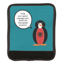 Ms Penguin Albanian Flag Talks