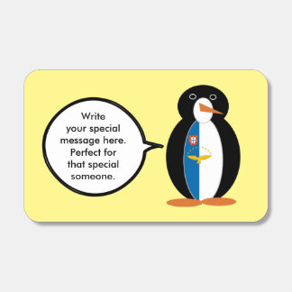 Ms Penguin Azorean Flag Talks Matchboxes