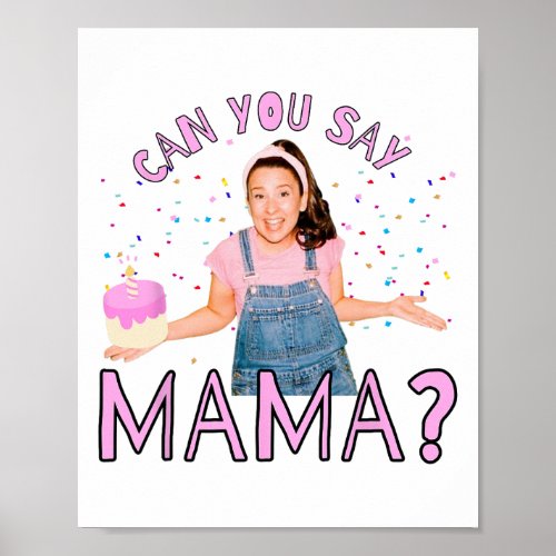 Msrachel Can You Say Mama Birthday Ms Rachel Birt Poster