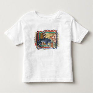 MS Roy A wolf outside a sheep fold Toddler T-shirt