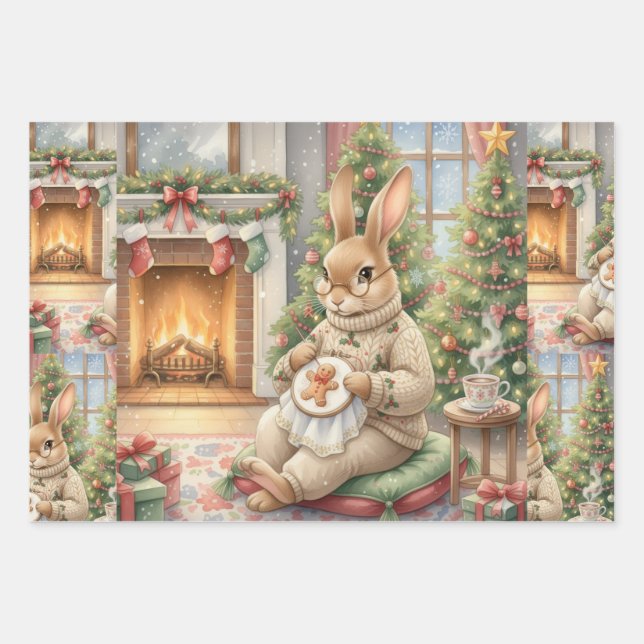 Ms. Stitchy  Wrapping Paper Sheets (Front)