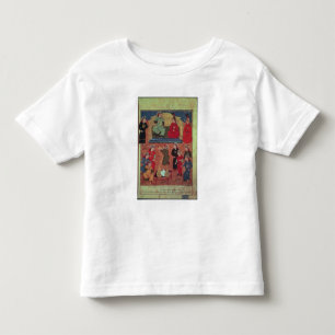 Ms. Supp. Pers.Arghan Khan with two of his Toddler T-shirt