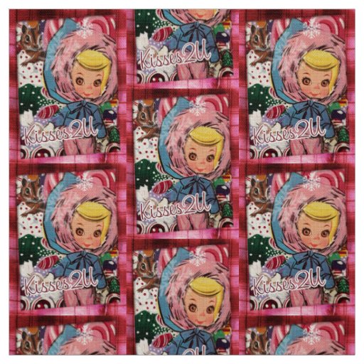 Ms. Suzy Ski Kiss 2 You Fabric