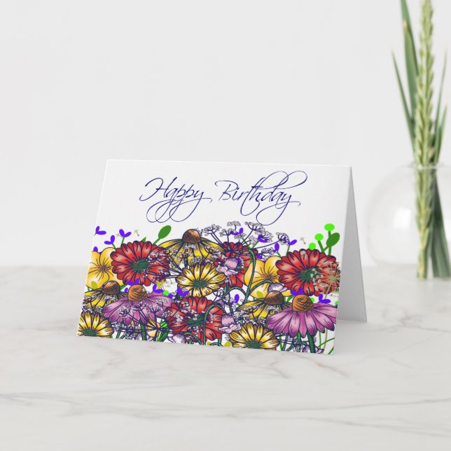 Ms Taylor Birthday Card (Front)