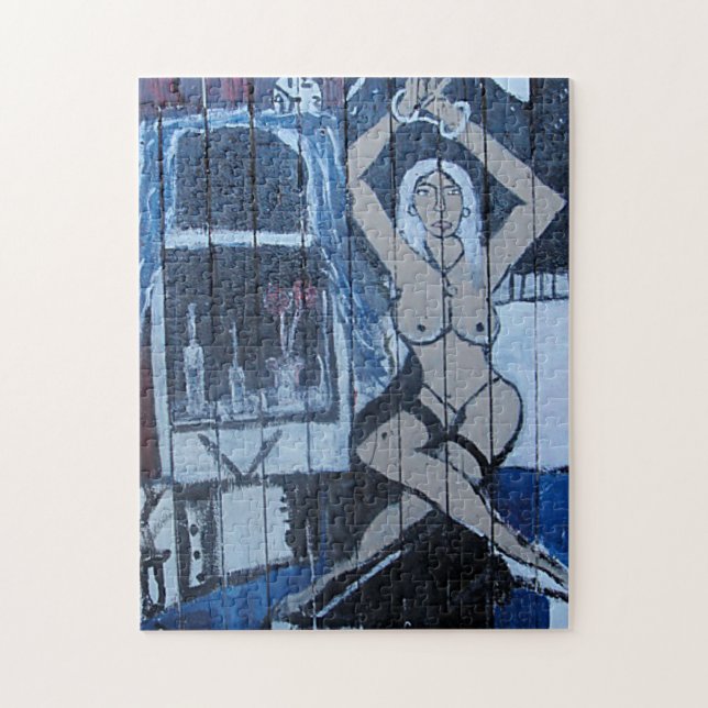 MS VALDEZ NEXT TO WINDOW JIGSAW PUZZLE (Vertical)