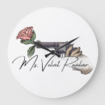 Ms. Velvet Revolver Brand Logo 2025 Large Clock