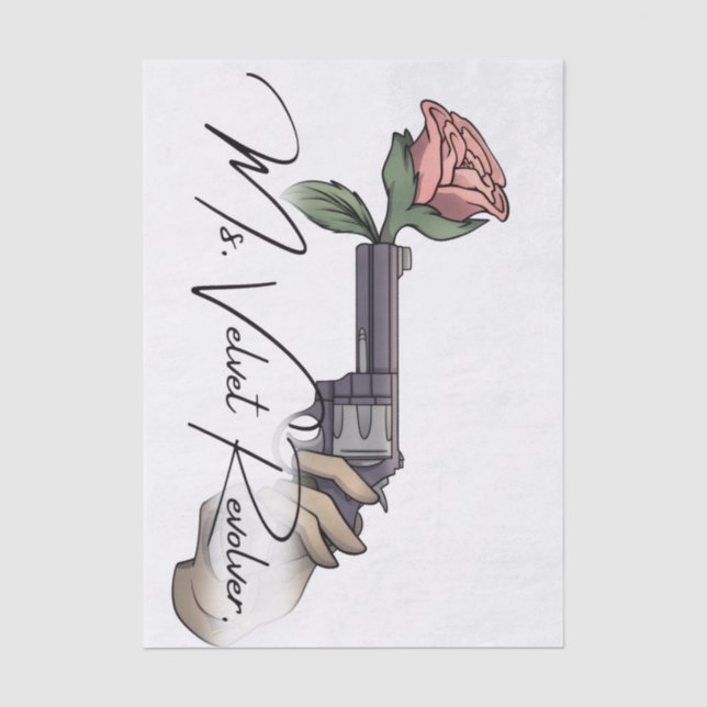 Ms. Velvet Revolver Brand Logo 2025 Tissue Paper (Front)