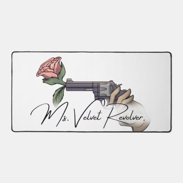 Ms Velvet Revolver Keyboard Mat (Front)