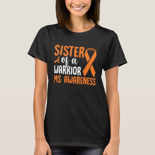 MS Warrior Multiple Sclerosis Awareness Brother Of T_Shirt