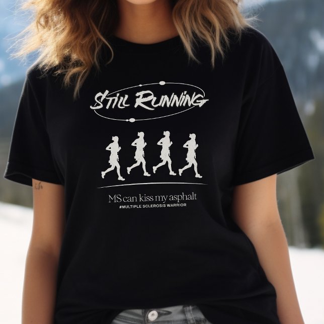 MS warrior, multiple sclerosis fighter runner gift Tri-Blend Shirt (Creator Uploaded)