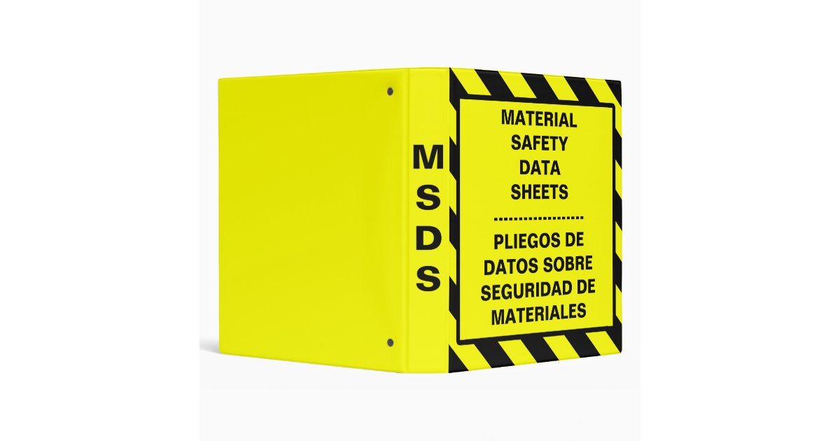 Msds Osha Binder Zazzle Com